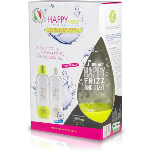 Picture of Happy Frizz 1L Carbonating Bottle Pack Of 2