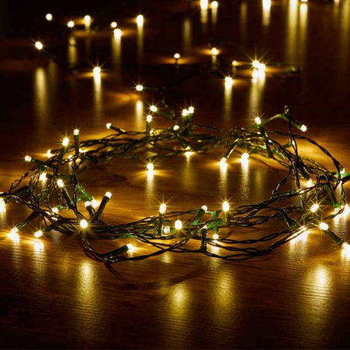 Picture of 200 Warm White Solar String Lights