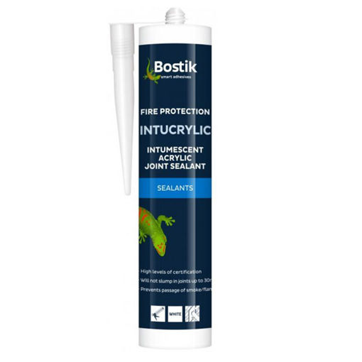 Picture of Bostik Intucrylic Fire Mastic C20 310ml | White 
