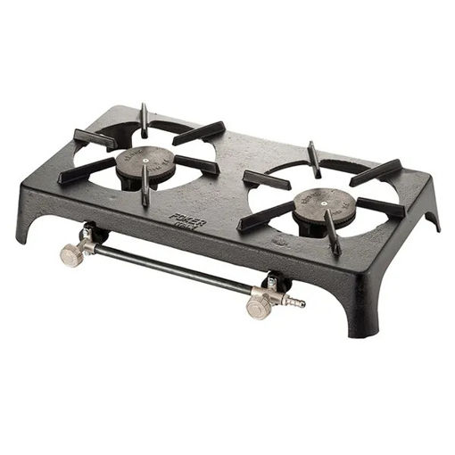 Picture of Foker Cast Iron Double Gas Burner Ring | Black fk3020