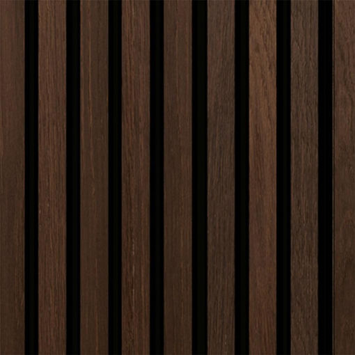 Picture of Fibrotech Acoustic Panel 2440x605x22mm | Smoked Oak