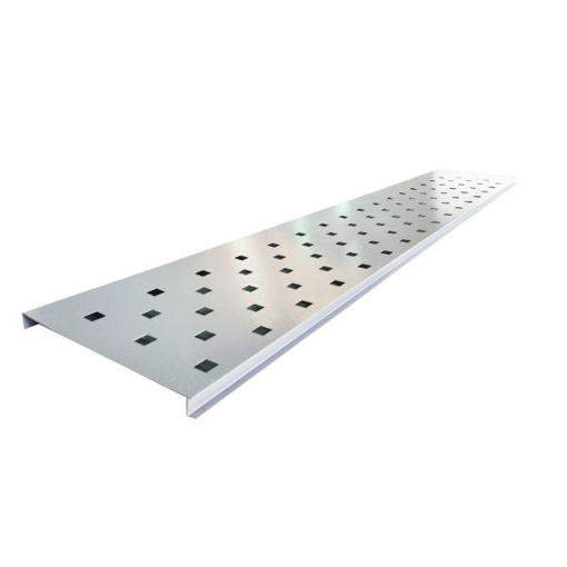 Picture of Satus Gate Panel | 1200mm | Square Trellis | Goosewing Grey