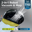 Picture of Shark Matrix+ 2in1 Self-Empty Robot Vacuum & Mop | Black | RV2620WAUK