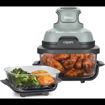 Picture of Ninja Crispi 4-in-1 Portable Glass Air Fryer | Sage | FN101UK
